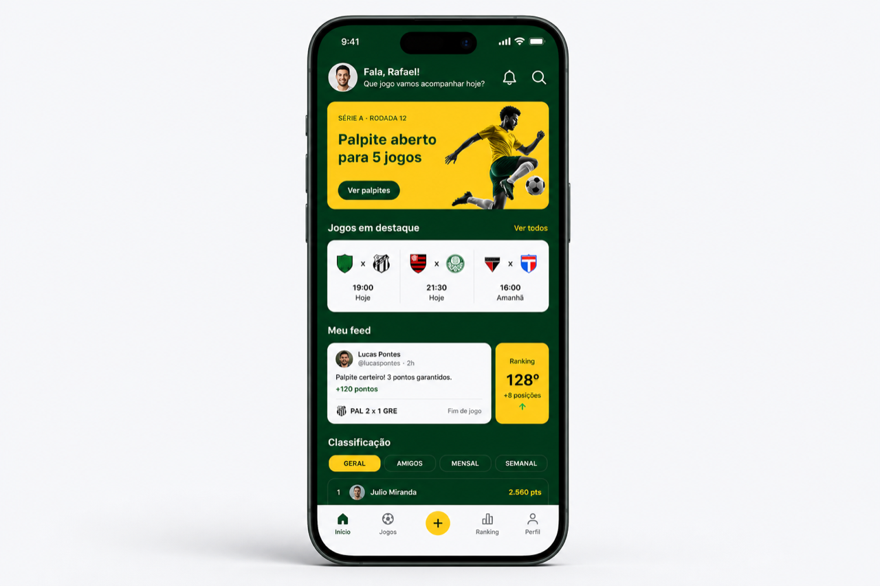 App Torcida Premiada no celular